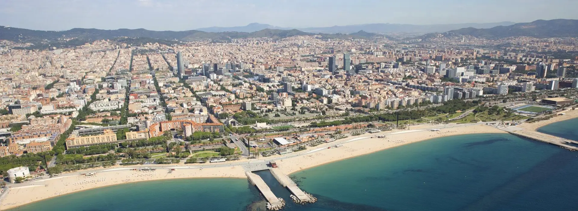 Location, playa barrio barcelona, Oficinas modernas y de diseño